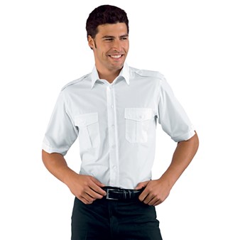 Camicia Pilota M/m Bianco