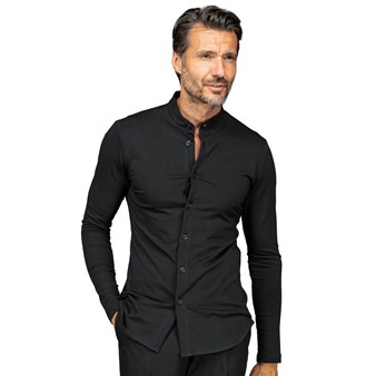 Camicia Portorico Unisex Jersey Nero