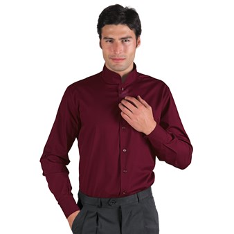 Camicia Unisex Dublino Bordeaux