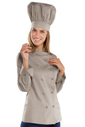 Giacca Ladychef Tortora