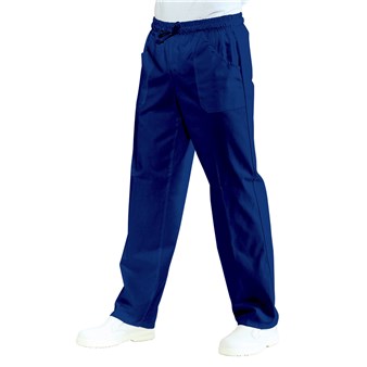 Pantalone C/elastico Blu