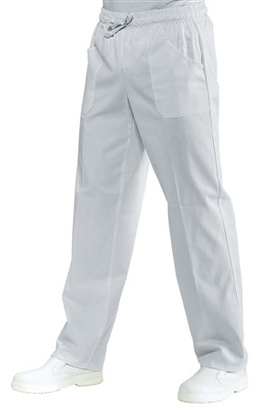 Pantalone C/elastico Boheme Bianco