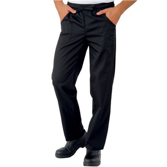 Pantalone C/elastico Nero