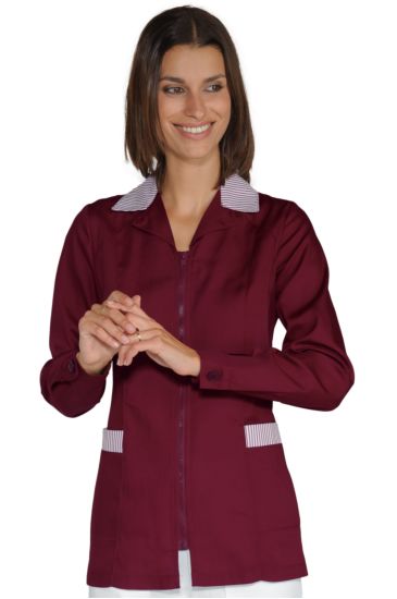 Barcellona blouse - Isacco Bordeaux+riga Bordeaux