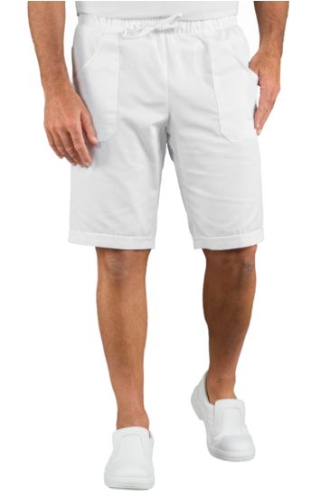 Pantalaccio Short con elastico - Isacco Bianco