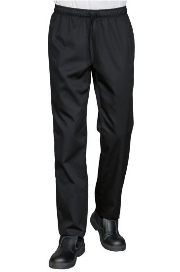 Trousers with elastic - Isacco Nero