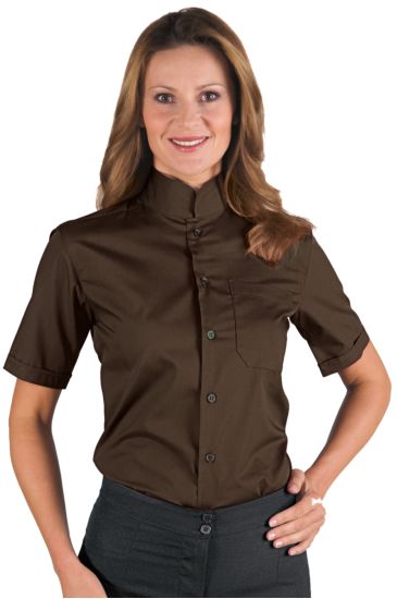 Dublino unisex shirt - Isacco Cacao