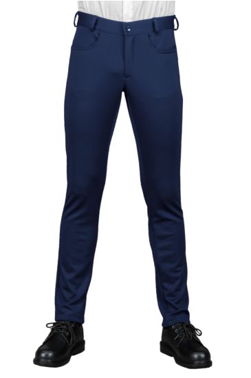 Yale slim trousers - Isacco Blu