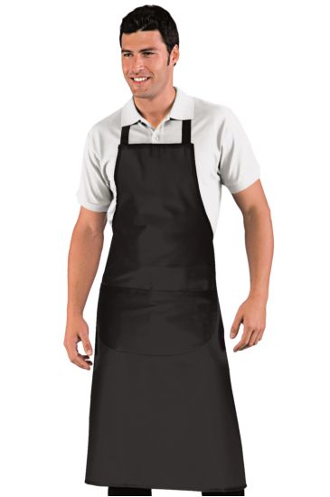 Big breast apron cm 96x105 - Isacco Nero