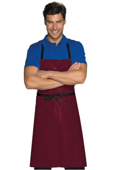 Wax breast apron cm 70x90 - Isacco Bordeaux