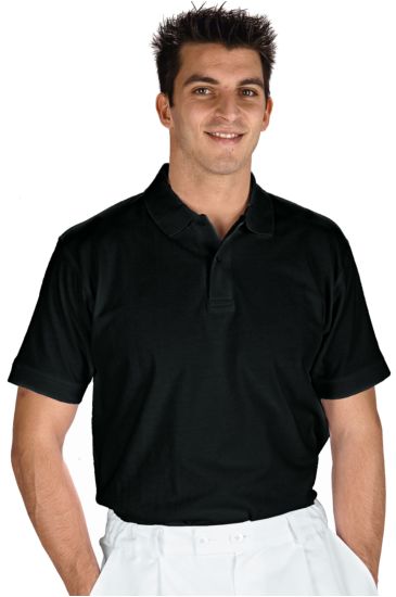 Polo unisex - Isacco Nero