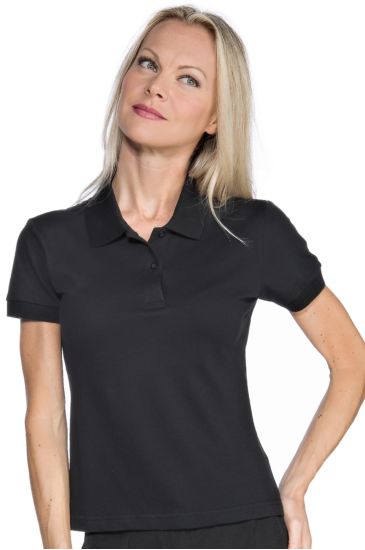 Stretch woman polo shirt - Isacco Nero