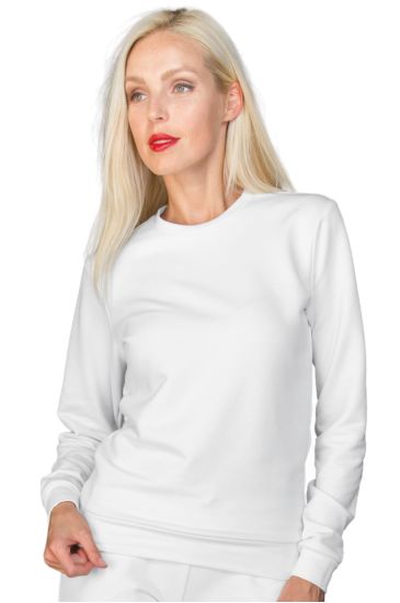 Unisex crew neck sweatshirt - Isacco Bianco