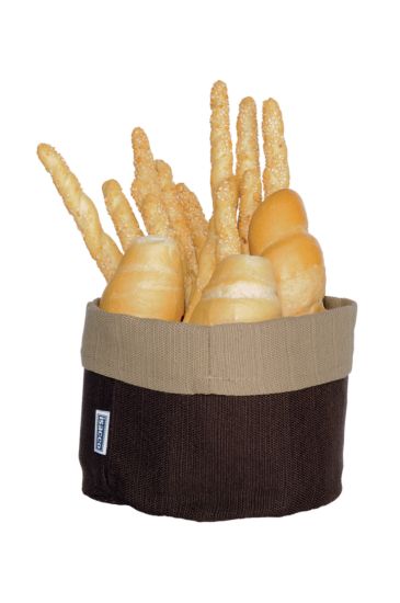 Bread basket - Isacco Sabbia+testa Di Moro